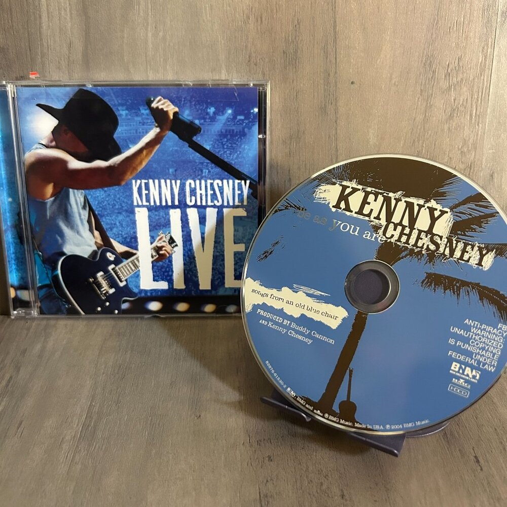 Kenny Chesney Live: Live Those Songs Again 2006 Music CD Album Sony BMG